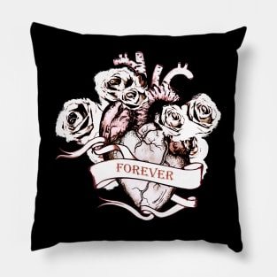 Floral heart 16 Pillow