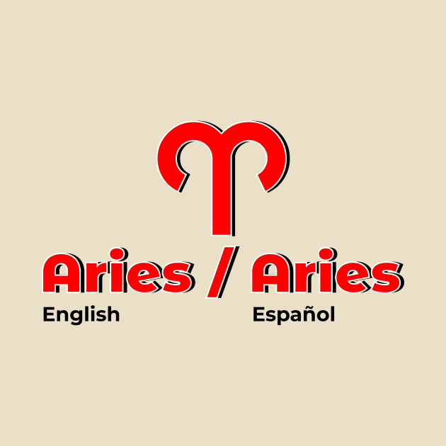 Aries Power Color- Red by MiamiTees305