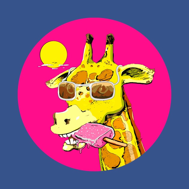 giraffe traveler by penakontras