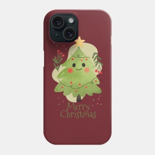 Cute Christmas tree Phone Case