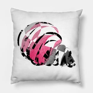 The Queen Conch abstract Pillow