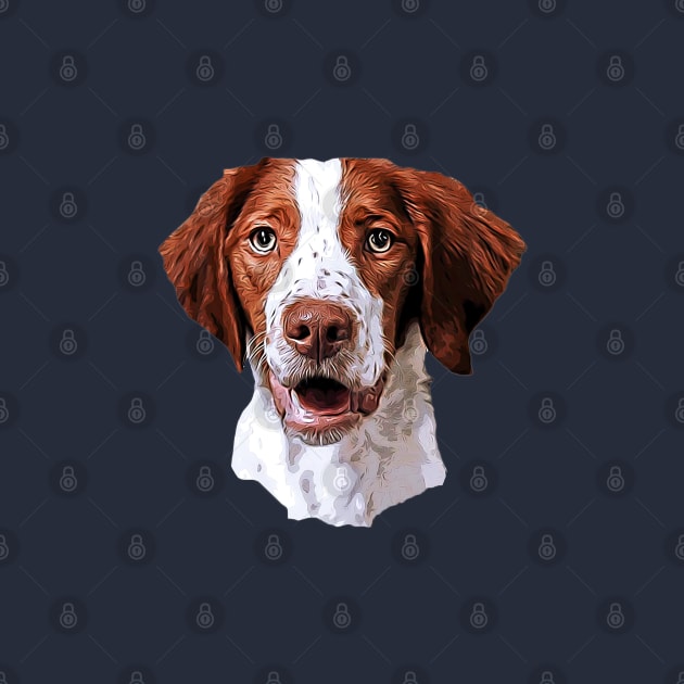 Brittany Spaniel Looking Gorgeous by ElegantCat