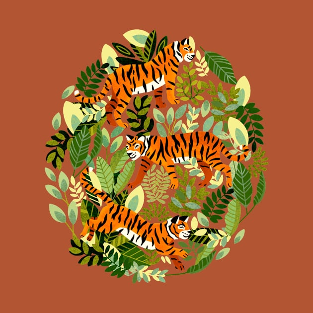 Bright Bengal Tiger Jungle 1 by TigaTiga