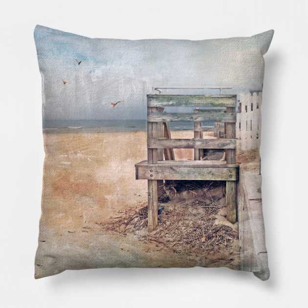 Timeless Sands Pillow by Susan Werby