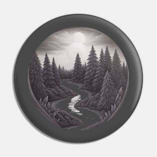 River design Pin