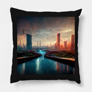 Future Cities Series Pillow