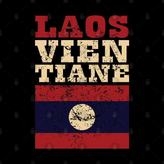 Flag of Laos by KewaleeTee