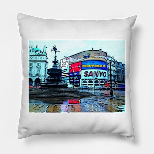 Picadilly Circus Pillow