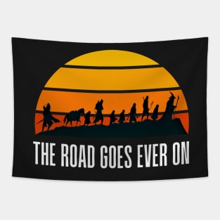 The Road Goes Ever On II - Fellowship Tapestry