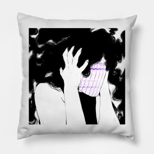 Introspection woman Pillow