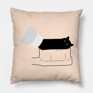 Black Cat Toothpaste Pillow