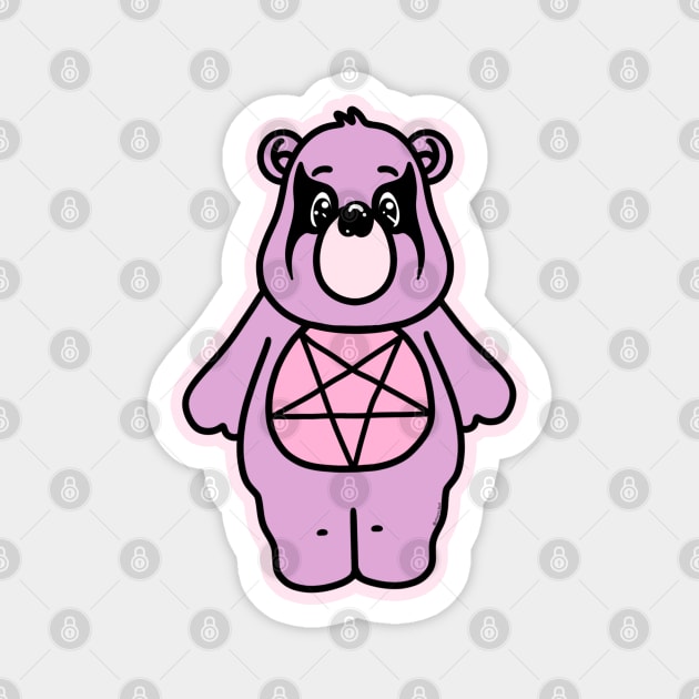 Scare Bear Magnet by chiaraLBart