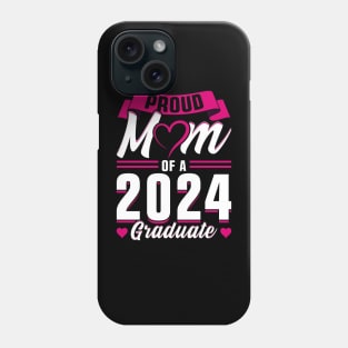 Class of 2024 Senior Gifts Funny Senior Mom Phone Case