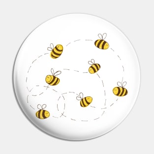 Bee Bee Bee Pin