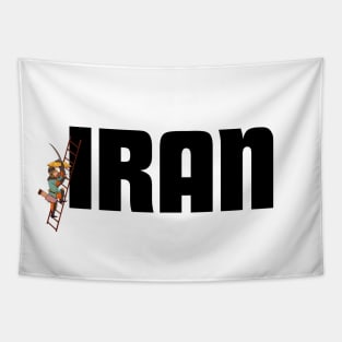 LOVE IRAN - Persian (iran) design Tapestry