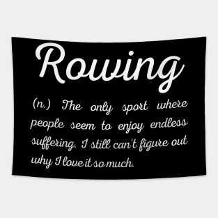 Rowing funny definition Tapestry