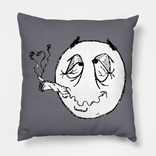 Sooooooo High - Black and White - Back Pillow