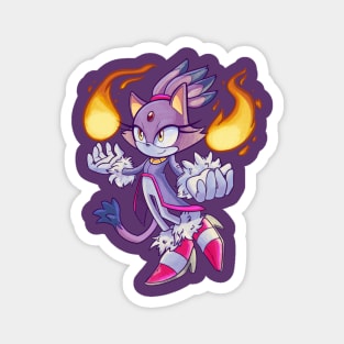 Blaze the Cat Magnet