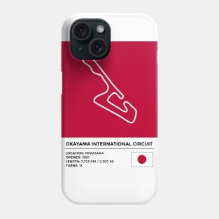 Okayama International Circuit [info] Phone Case