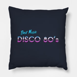 Best Music Disco 80's Pillow