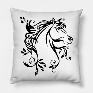 Beautiful Horse Pillow