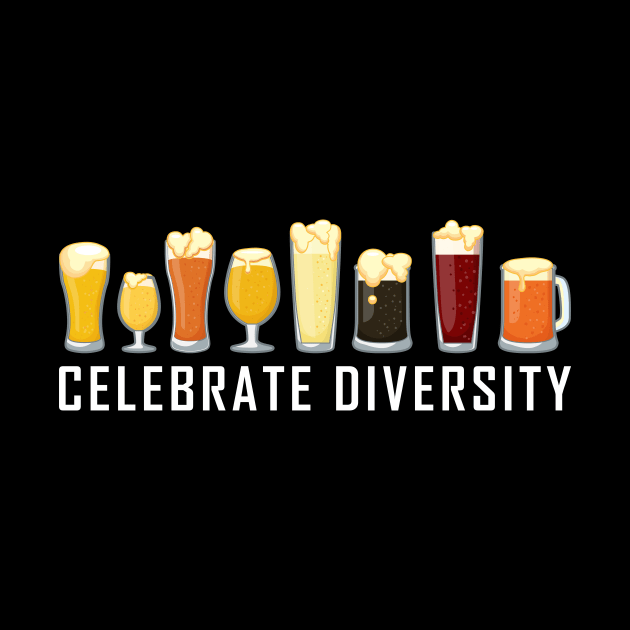 Celebrate Diversity Beer Gift by Delightful Designs