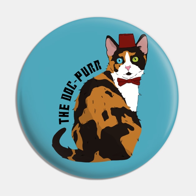 The Doc-Purr Pin by ThePortalist