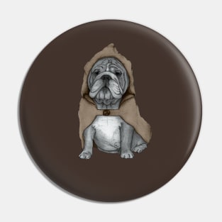 English bulldog Pin