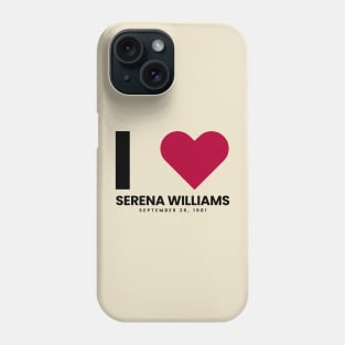 Serena Williams Love V.1 Phone Case