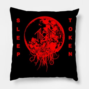 sleep token take me back to eden red Pillow