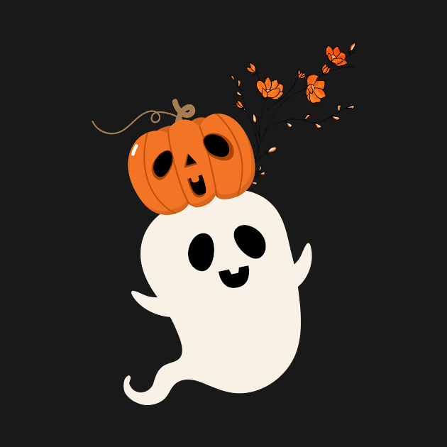 Best Friends: Halloween And Pumpkin by Statement-Designs