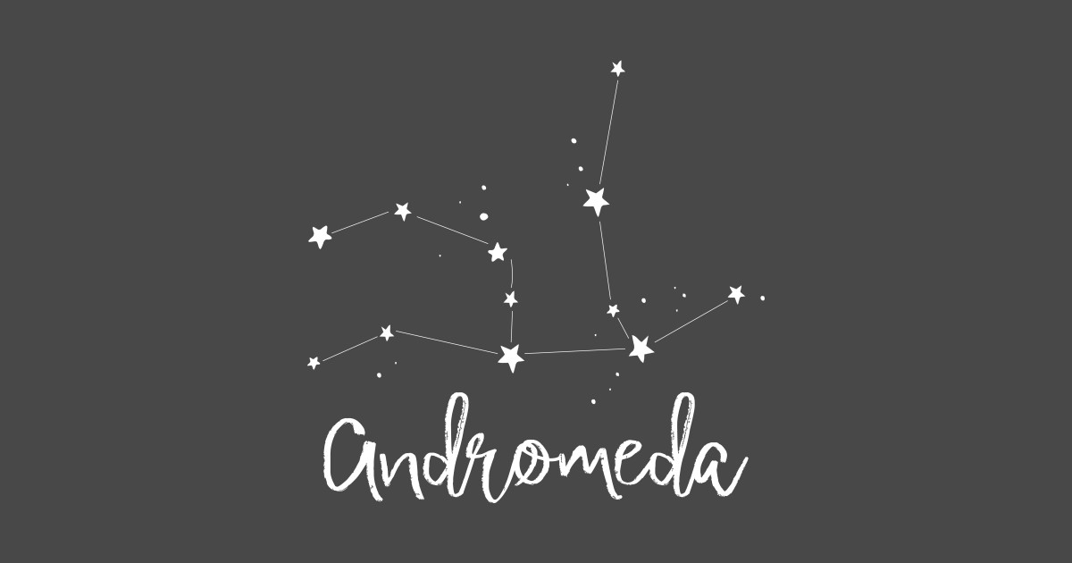 Andromeda constellation - Andromeda - Kids T-Shirt | TeePublic