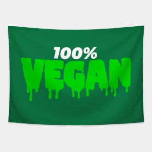 100% Vegan Tapestry