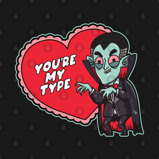 Vampire Valentine by NinthStreetShirts