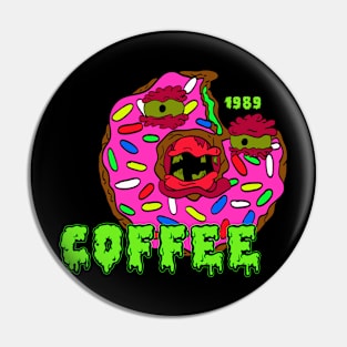 Zombie doughnut Pin