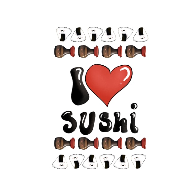 Sushi Love | Kawaii Style by vanderdys