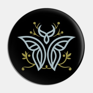 Beautiful abstract flower design Pin