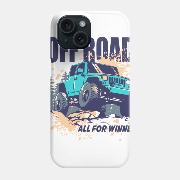 offroad all for winner Phone Case by garudadua