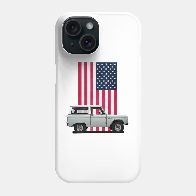 '72 Bronco Phone Case by mvommen