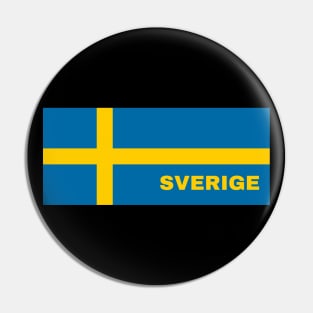 Sverige in Swedish Flag Pin