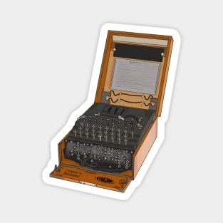 Enigma Machine Magnet