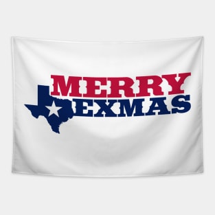 Merry TEXmas - Red & Blue Tapestry