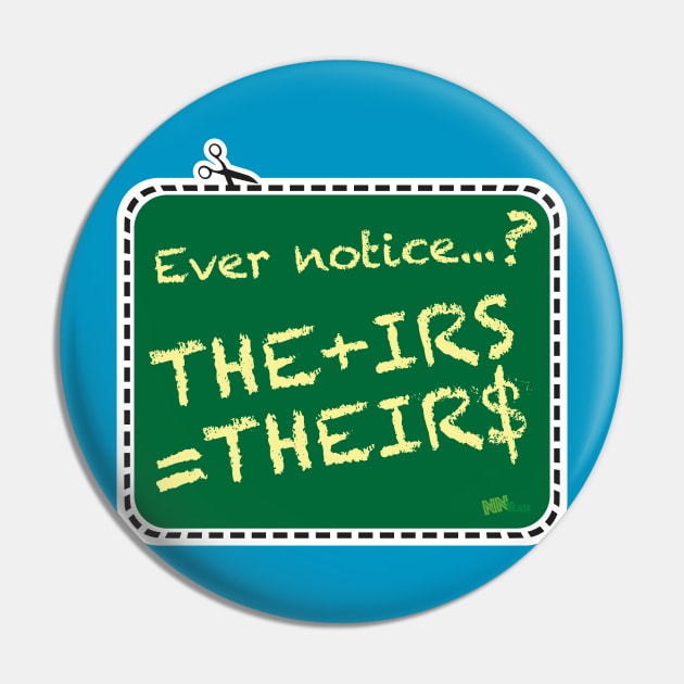 IRS Bucks Pin by NN Tease