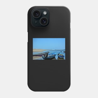 Nicaragua - Bateaux de pêcheurs sur une plage Phone Case