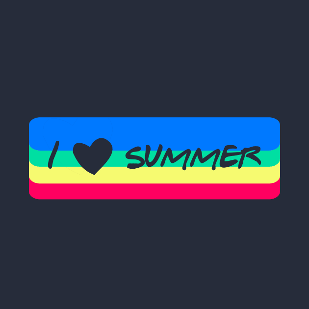 I Love Summer by America1Designs