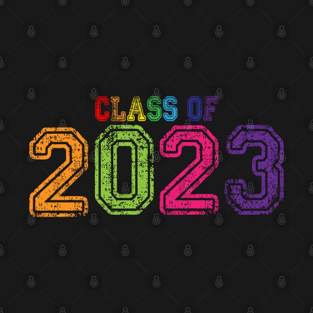 Varsity Rainbow Class of 2023 by Jitterfly