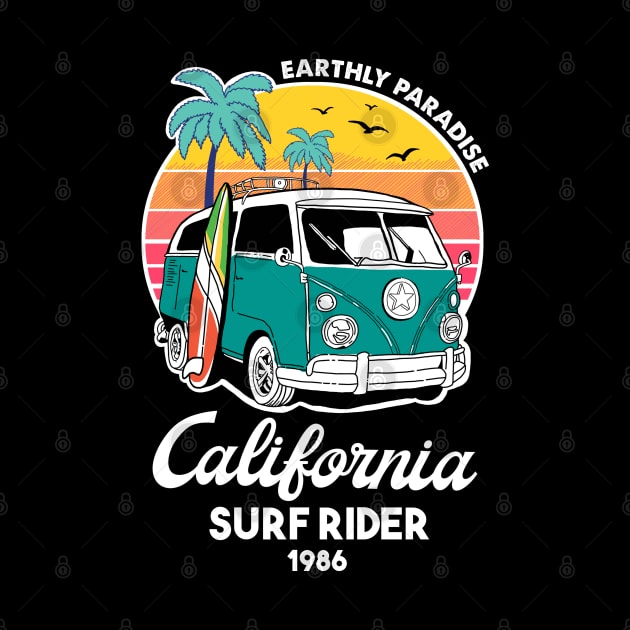 California Surf Rider 1986 by SuperrSunday