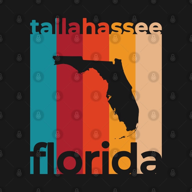 Tallahassee Florida Retro by easytees