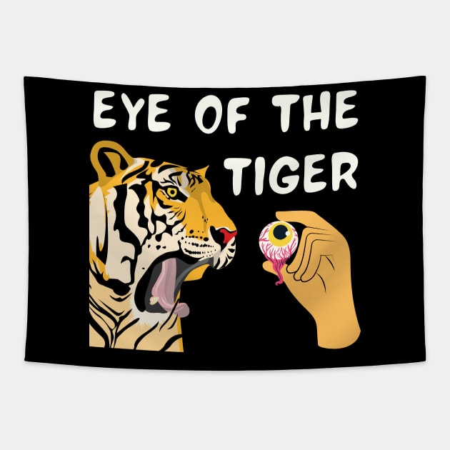 Eye of the Tiger Tapestry by Caregiverology