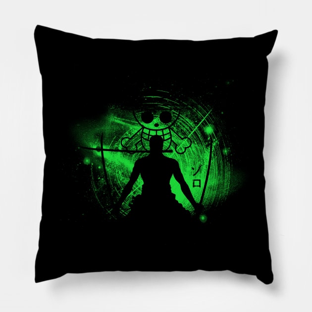 Pirate hunter Pillow by FanFreak